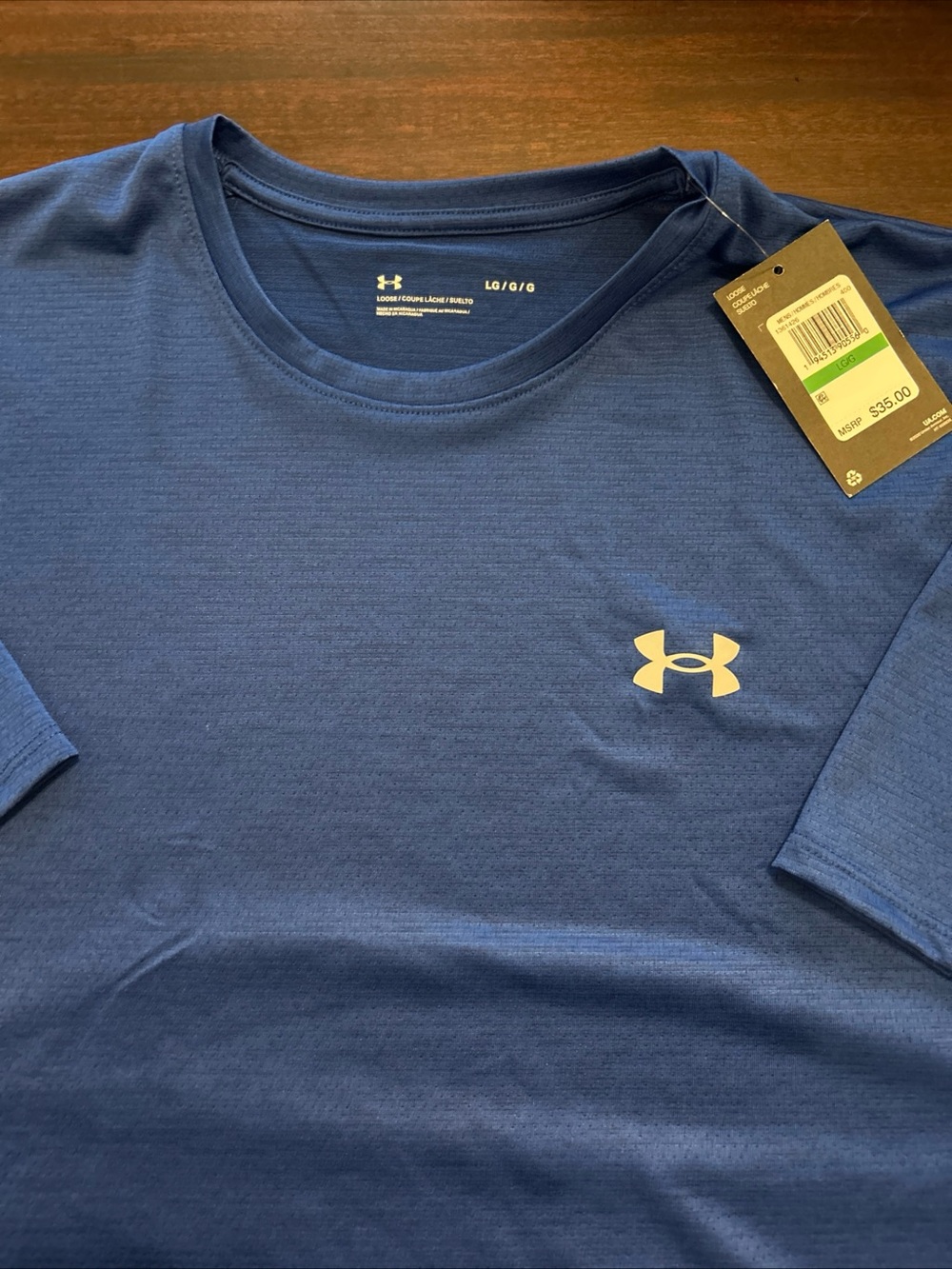 Under Armour Men’s Navy Blue Short Sleeve Performance Tee